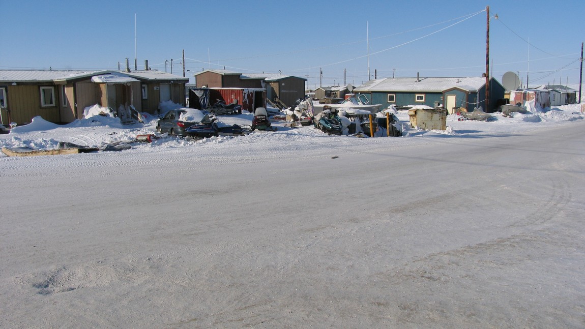 Residential area in Wainwright