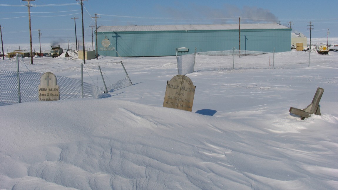 Small graveyard