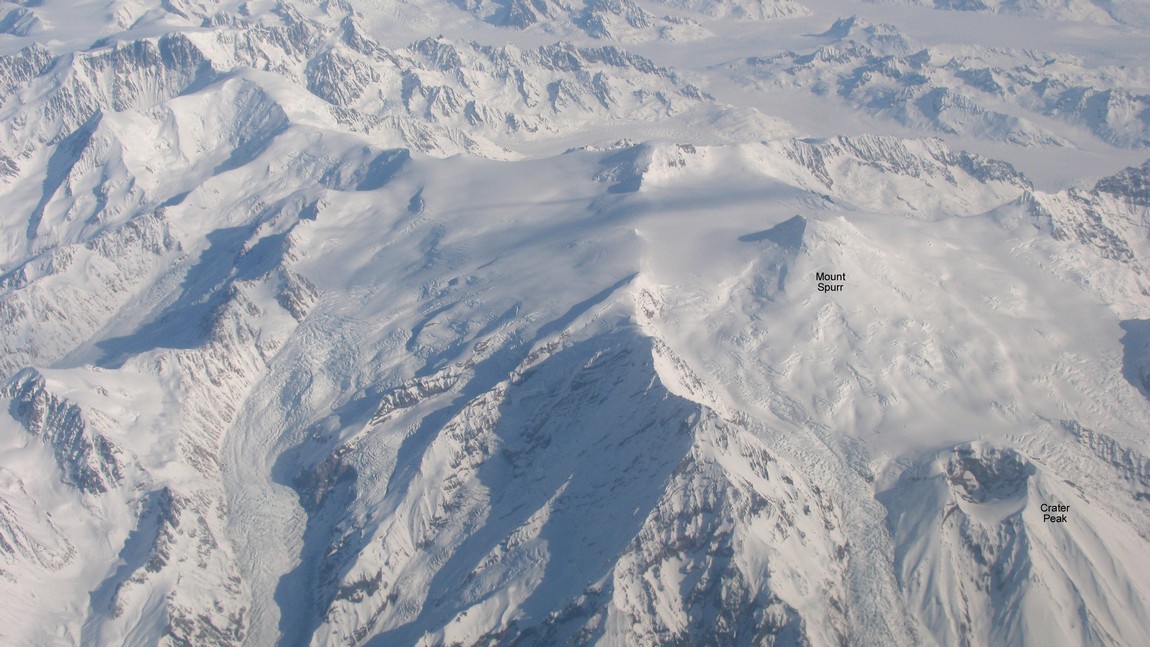 Mount Spurr volcano