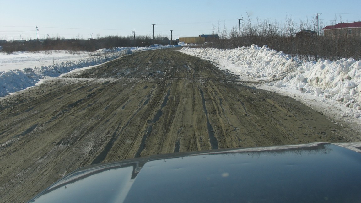Streets are getting muddy