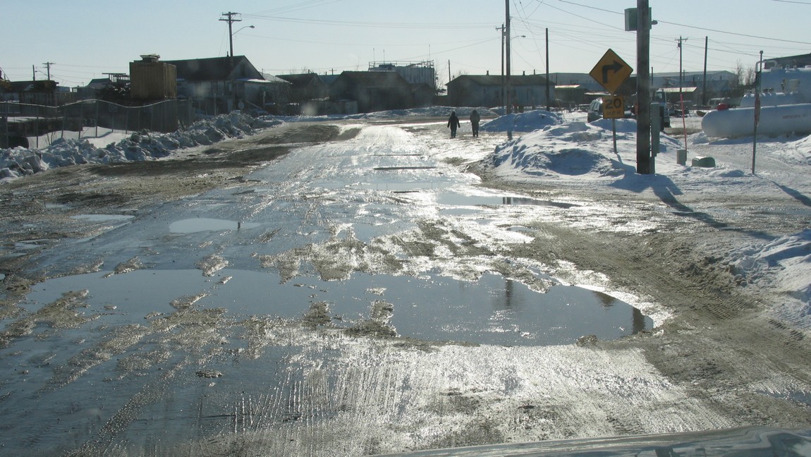 Some streets are muddier