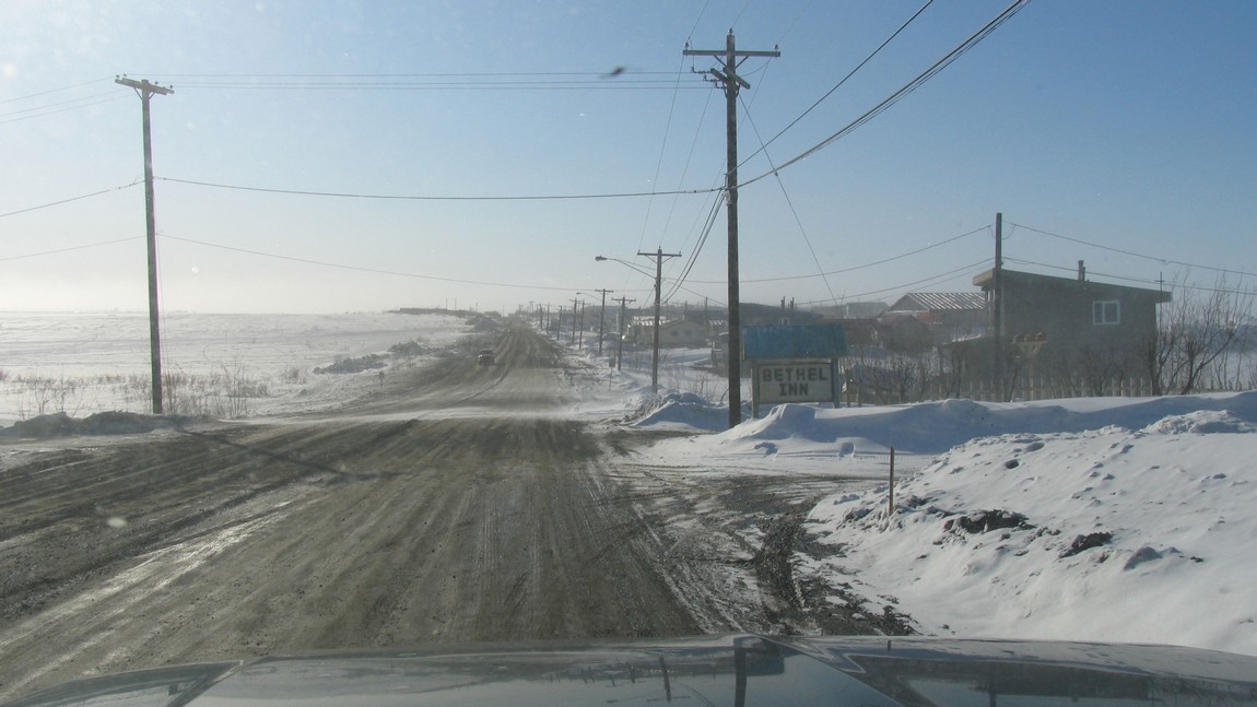 Wind is blowing snow