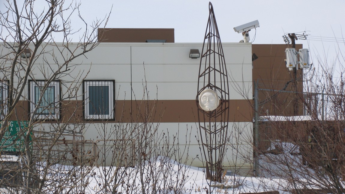 Artwork at the Bethel jail