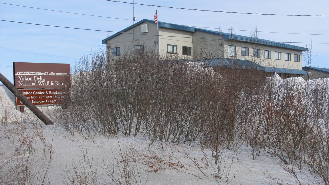 Walking toward the airport