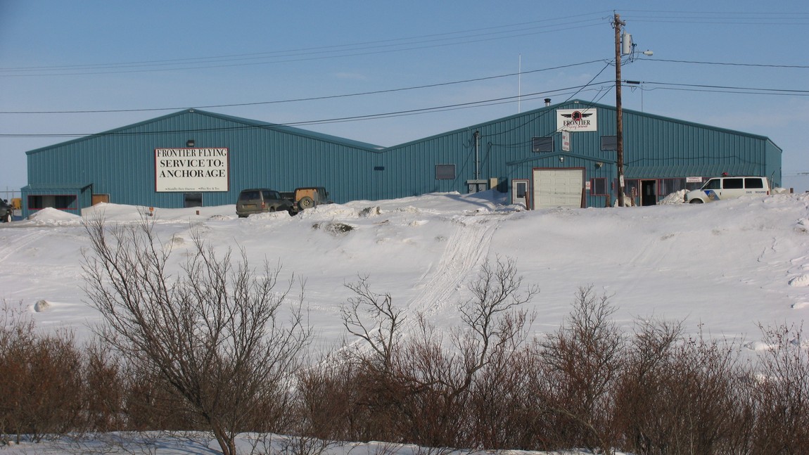 Walking near the airport