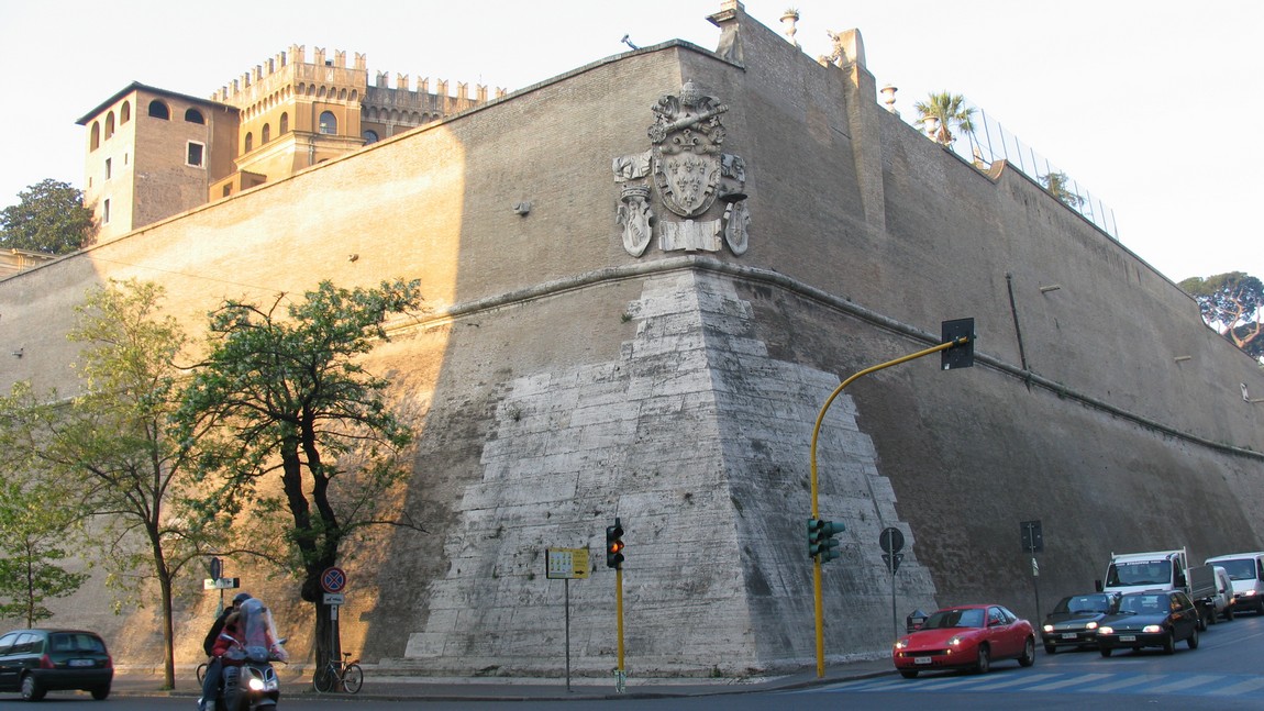Walls surrounding Vatican City