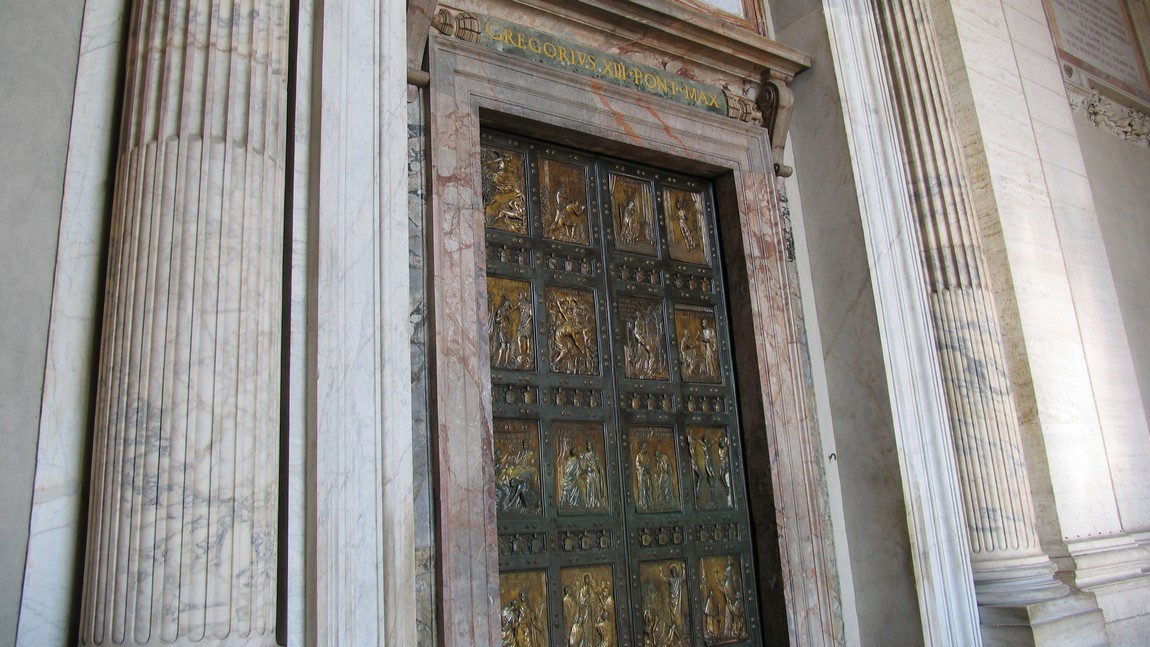 Entry to Saint Peter's Basilica