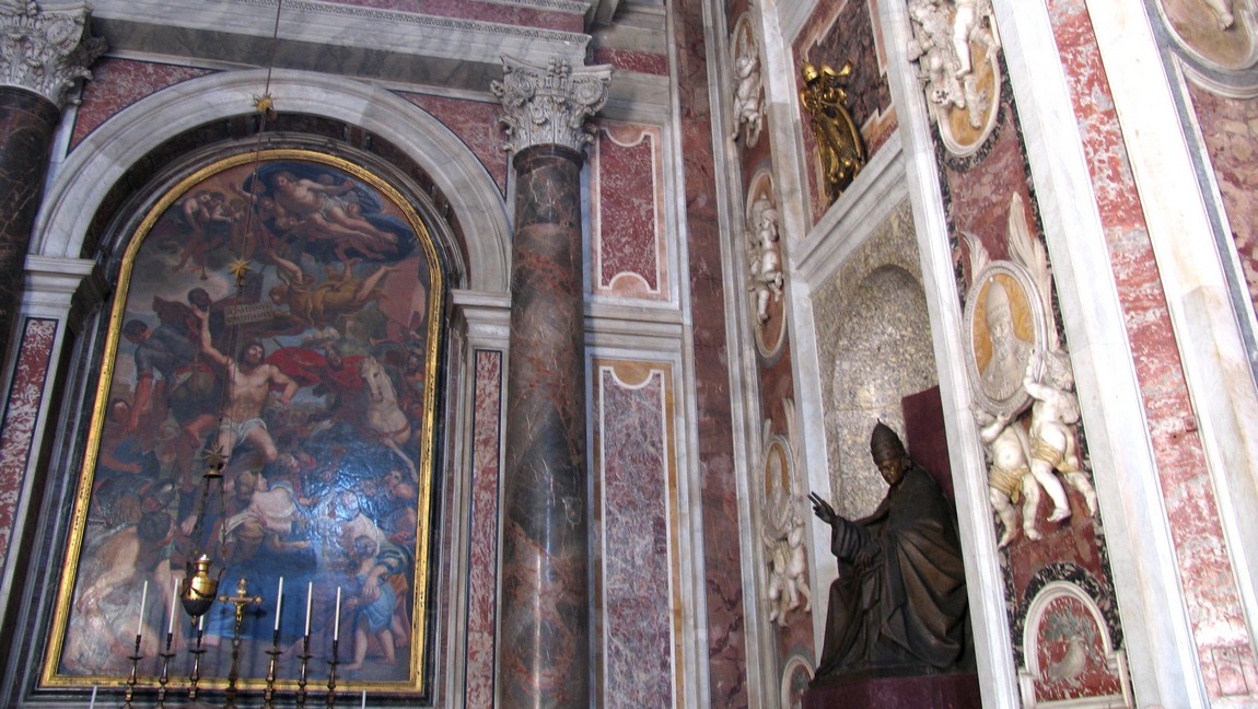 Inside Saint Peter's Basilica
