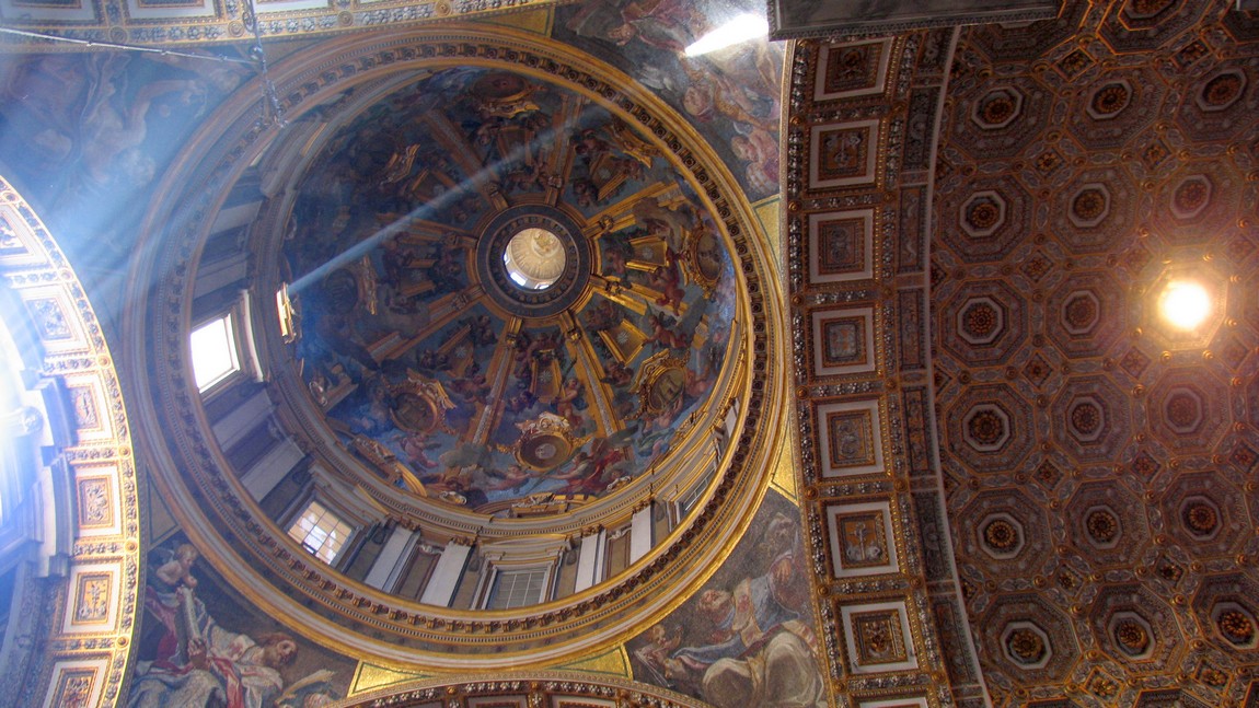 Ceiling of Saint Peter's Basilica