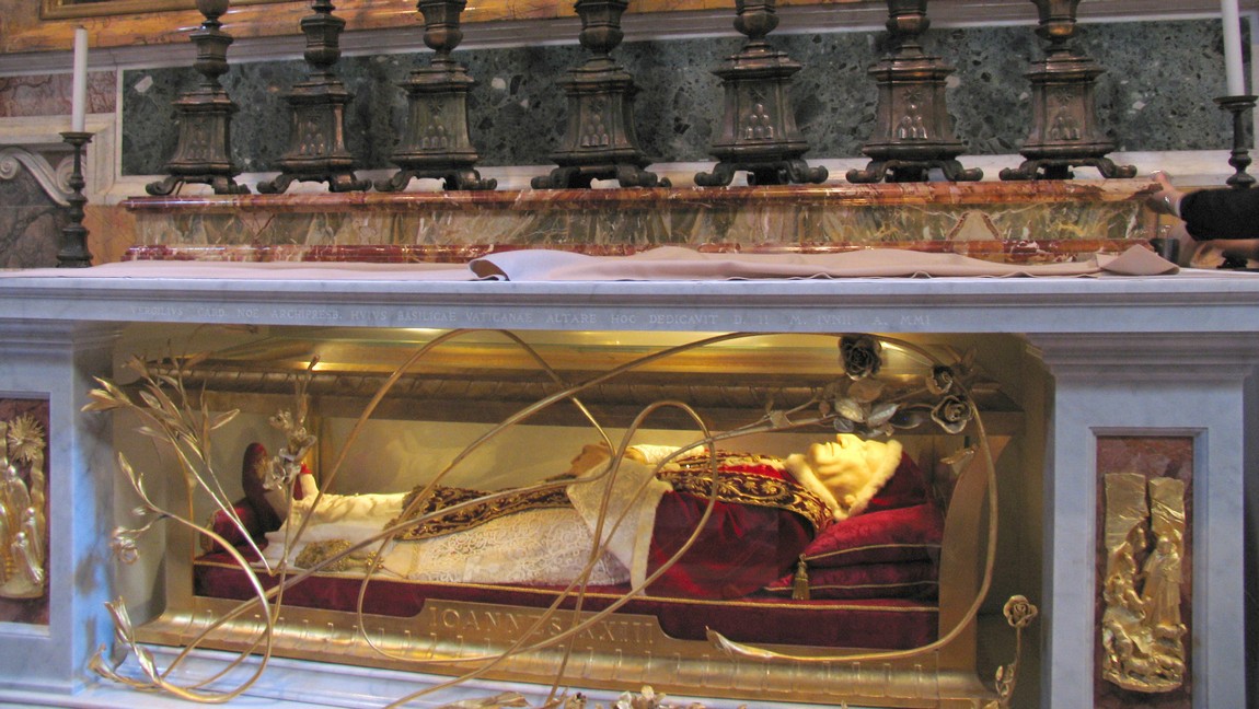 Inside Saint Peter's Basilica