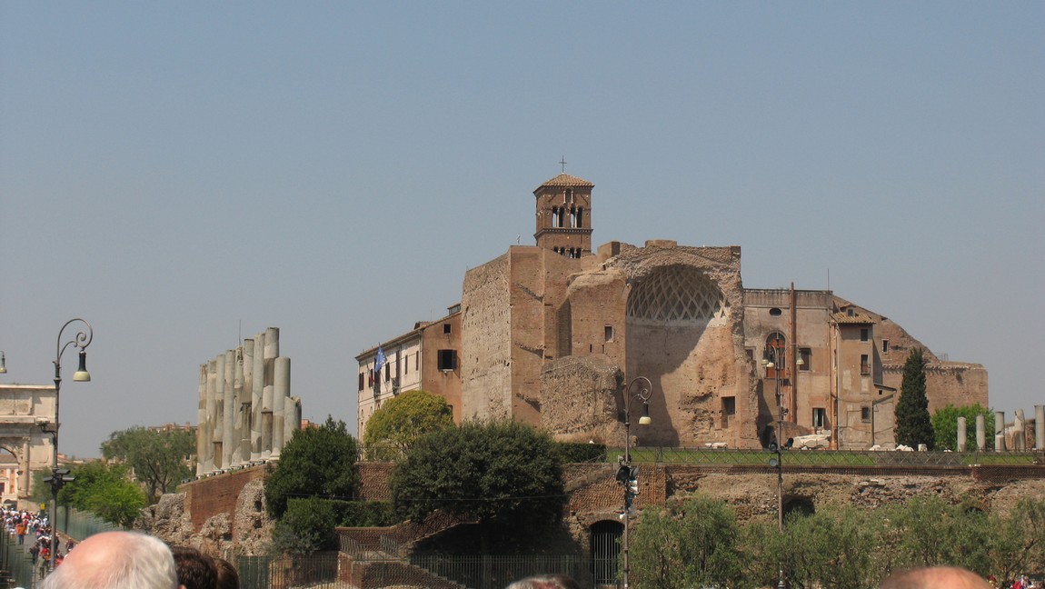 Palatine as seen from the Colosseum