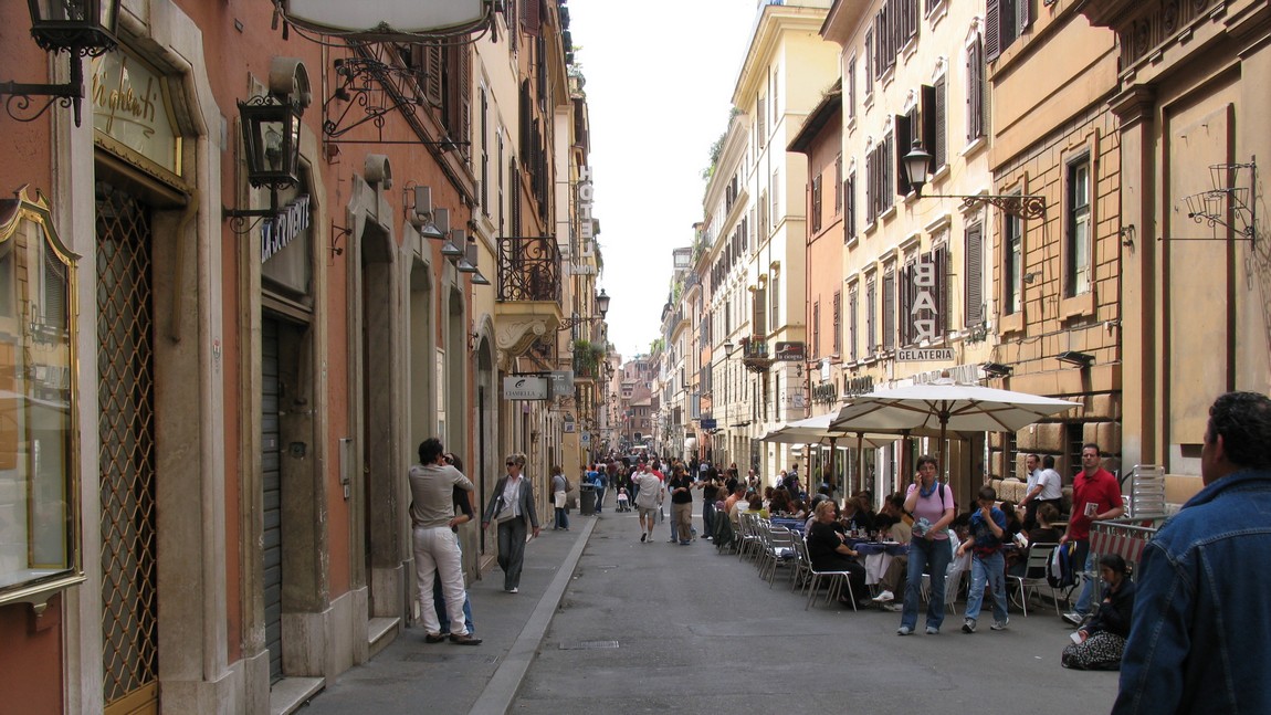 Walking around Rome