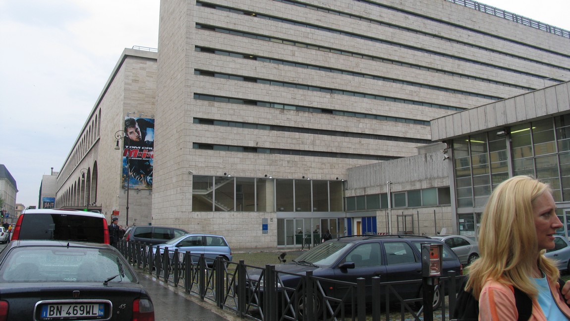 Train station in Rome