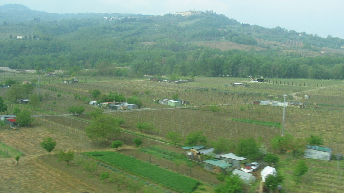 Countryside north of Rome