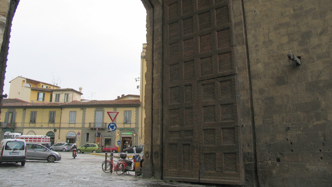 Passing through a gate