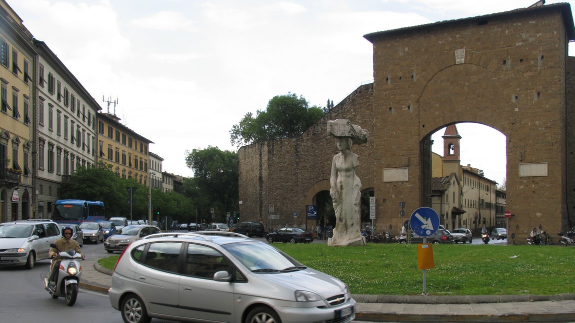 Gates through the ancient walls