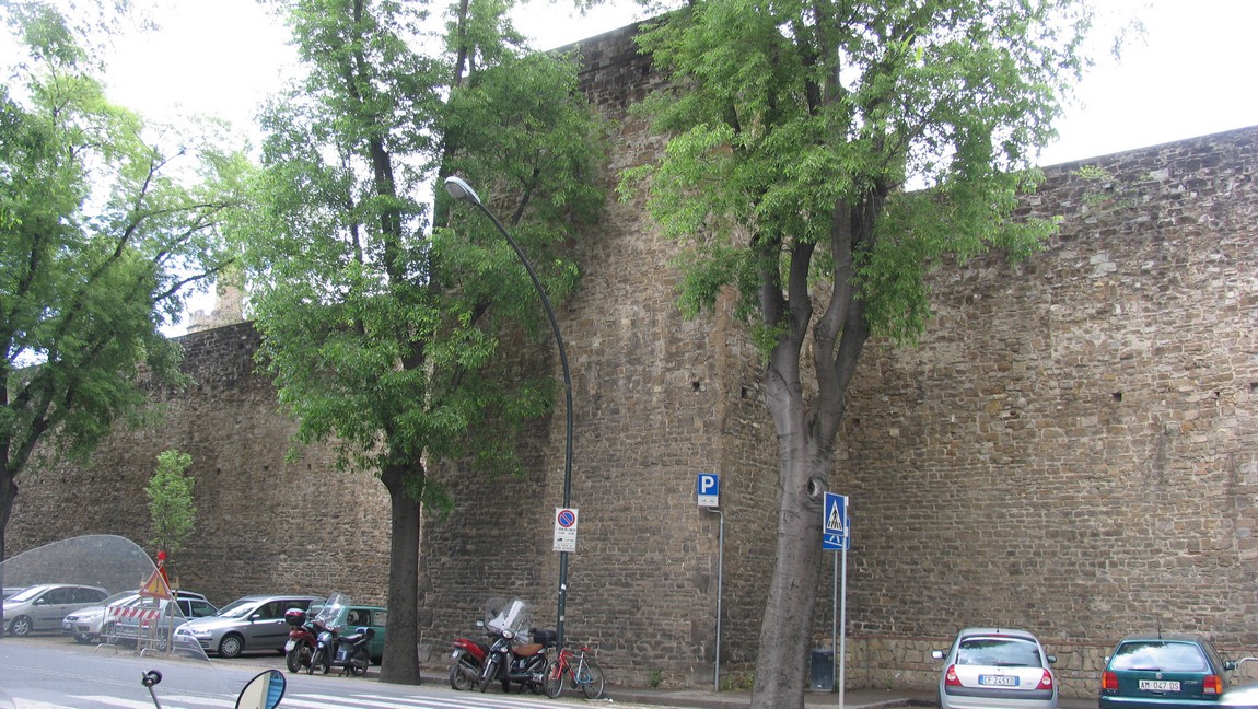 Towers in the old wall