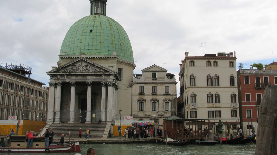 Looking across the Grand Canal