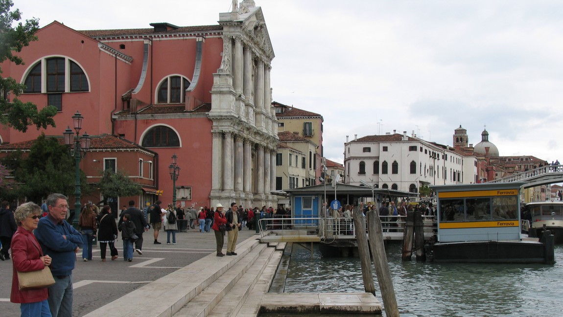 Grand Canal near the train station