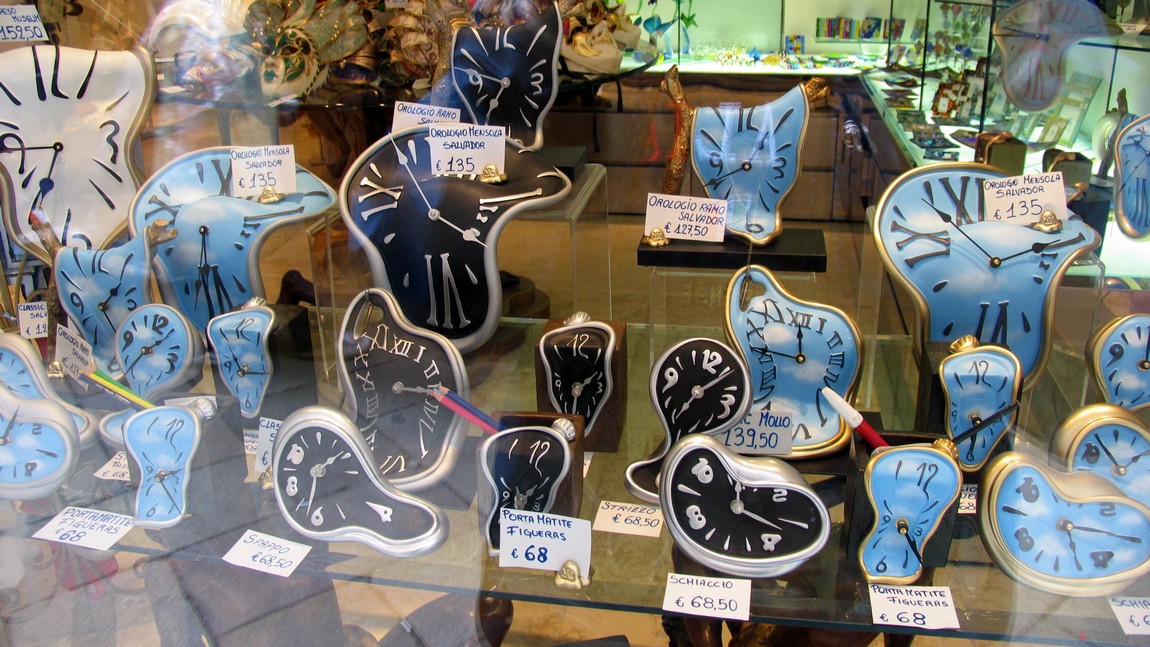 Salvador Dali clocks
