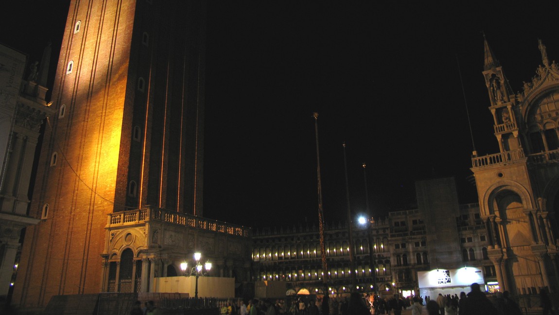 Saint Mark's Square at night
