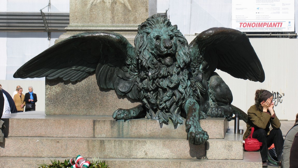 Winged lion