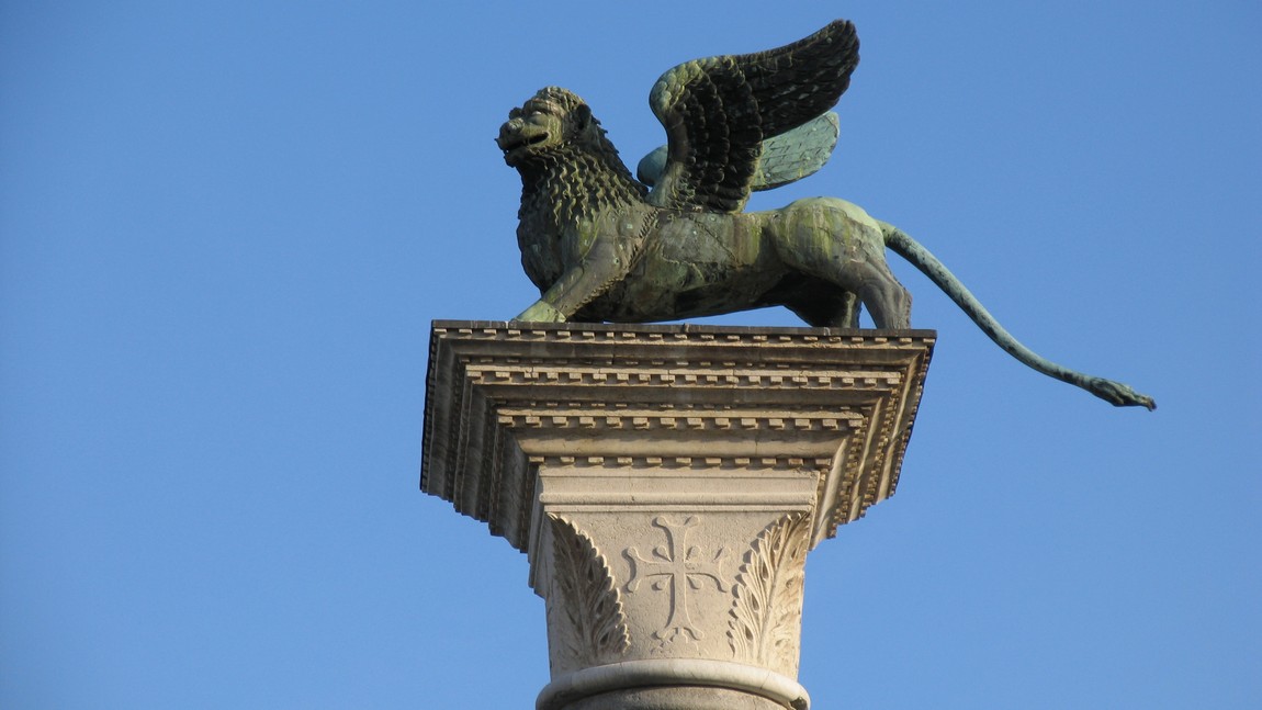 Winged lion