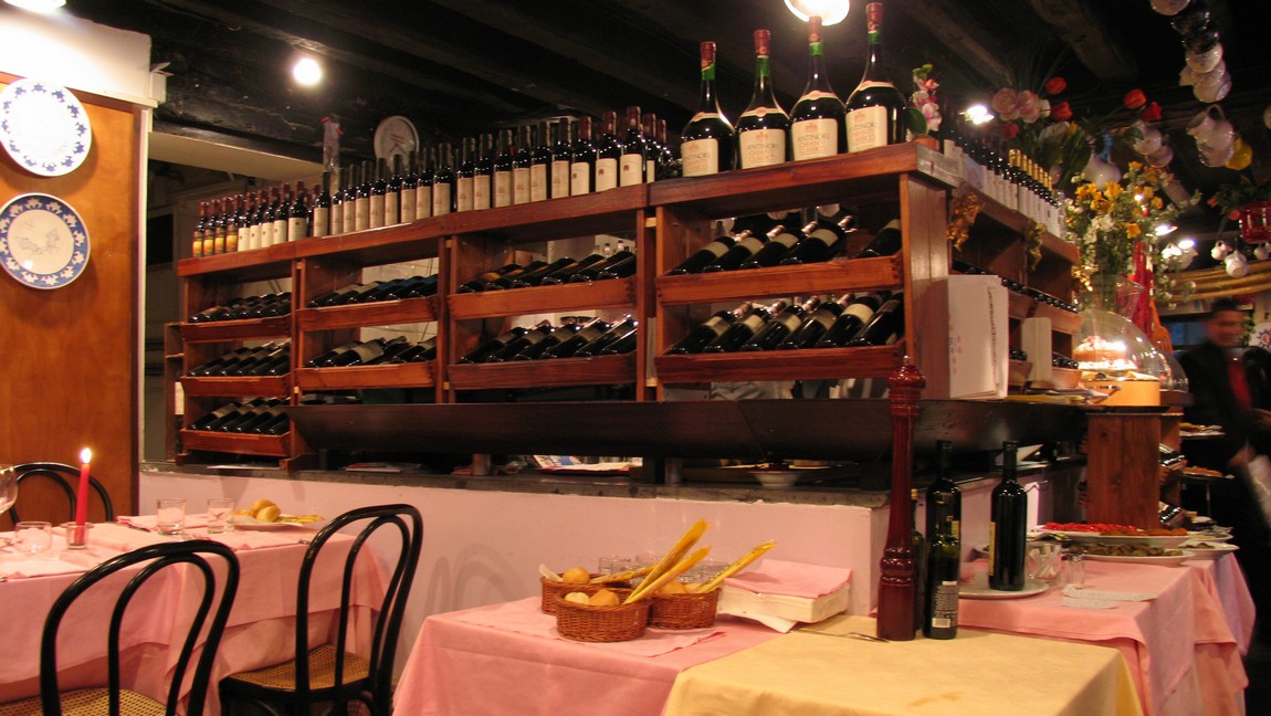 Restaurant next to Saint Mark's Square