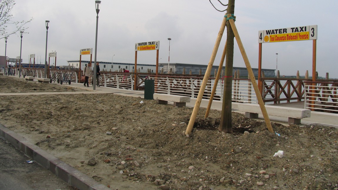 Water taxi parking