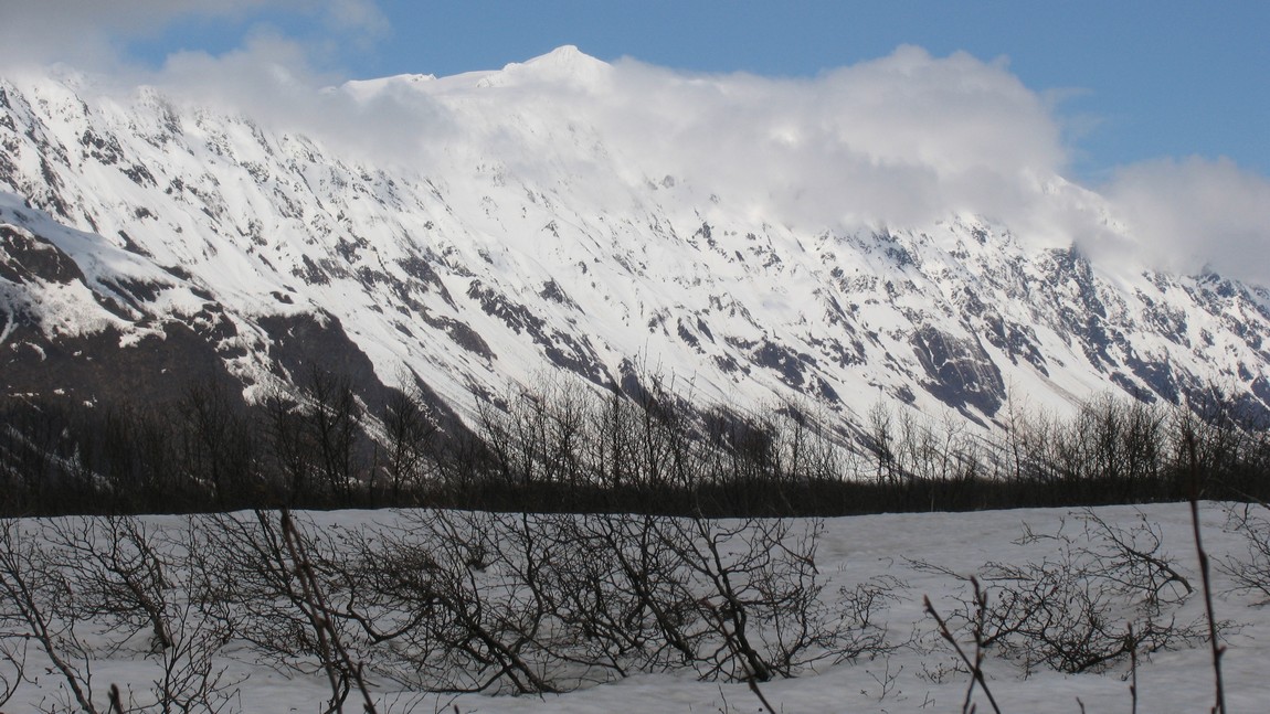 Looking northwest