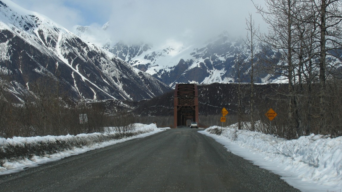 Approaching the Million Dollar Bridge