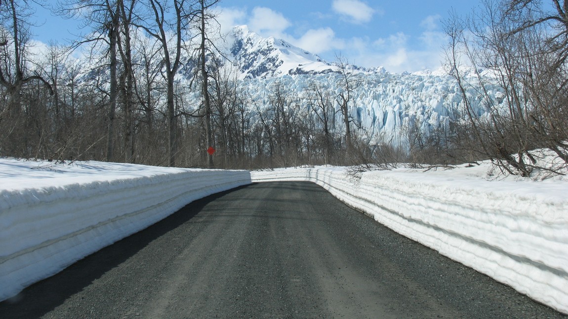 Road to the Childs Glacier