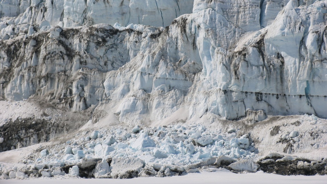 Results of an icefall