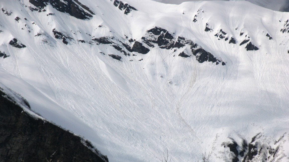 Avalanches were occurring