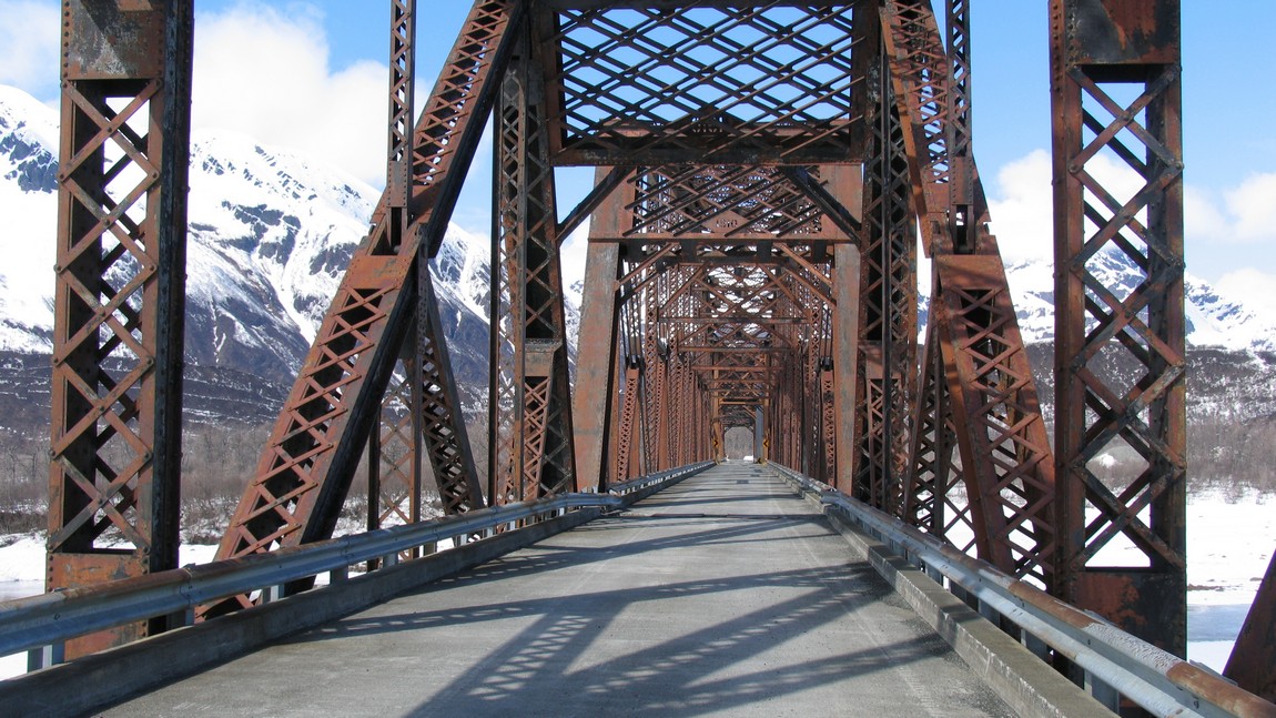 Walking across