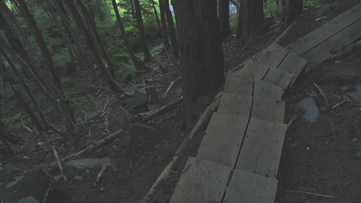 It's a steep fall