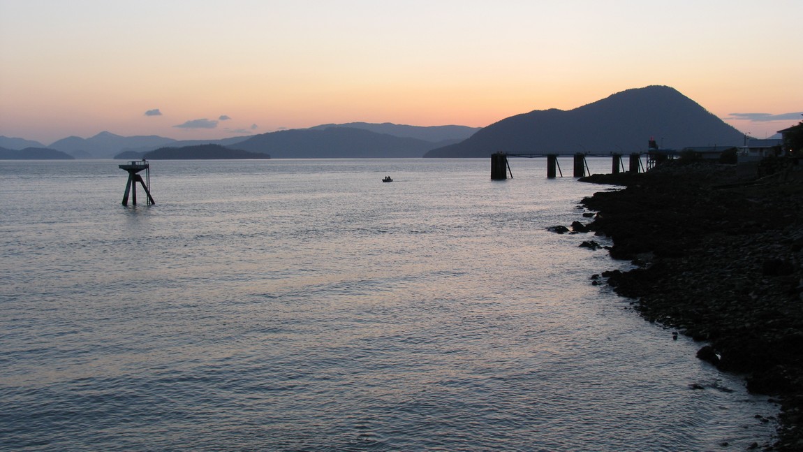 Sunset from the pier