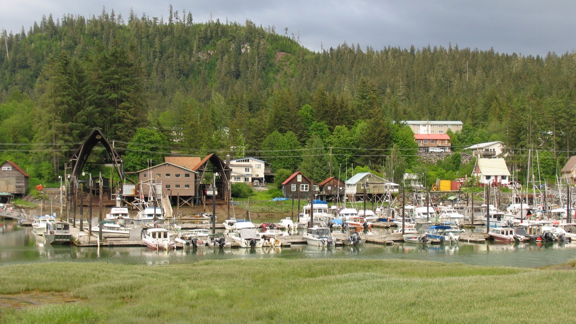 Harbor across from Chief Shakes Island