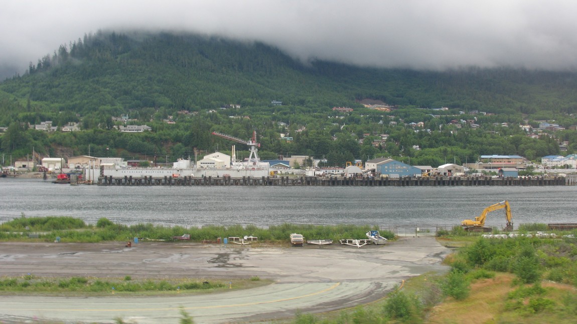 Looking across Tongass Narrows