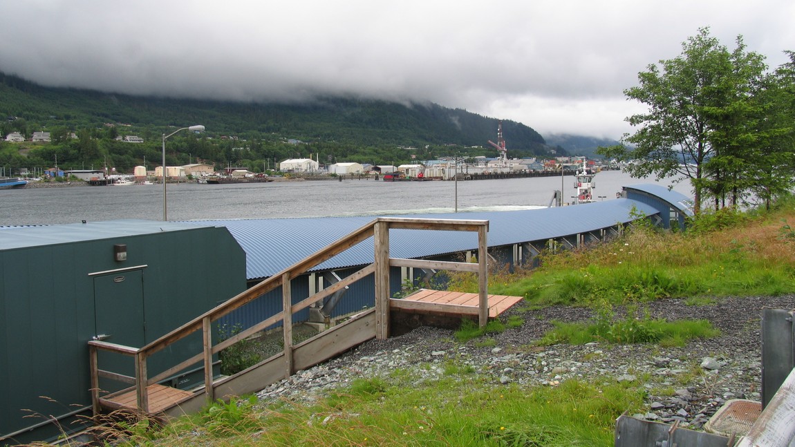 Heading toward the ferry