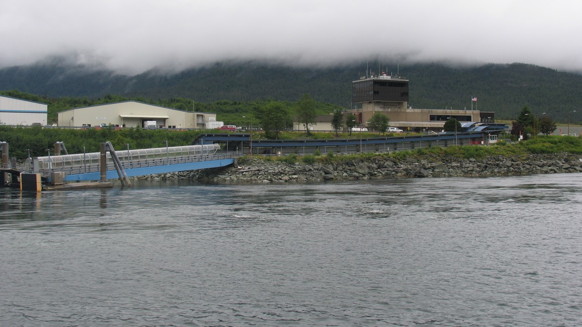 Ketchikan airport on Gravina Island