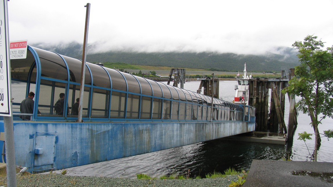 Ramp to the ferry