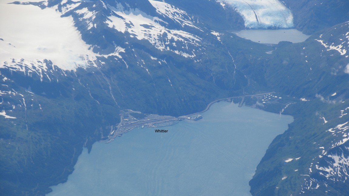 Whittier and Portage Glacier