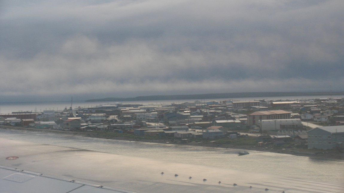 Landing in Kotzebue