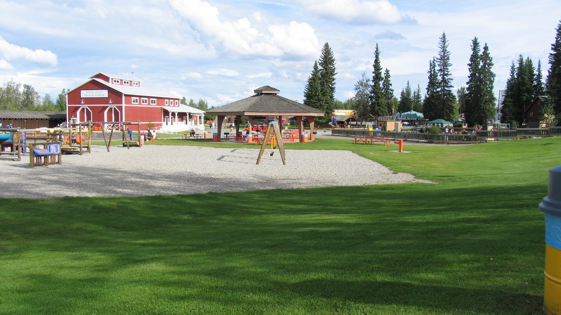 Walking in Pioneer Park