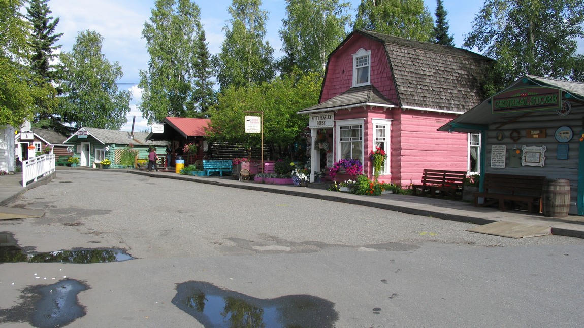 Walking in Pioneer Park