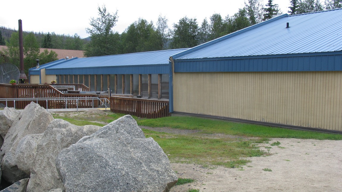 Indoor pool building