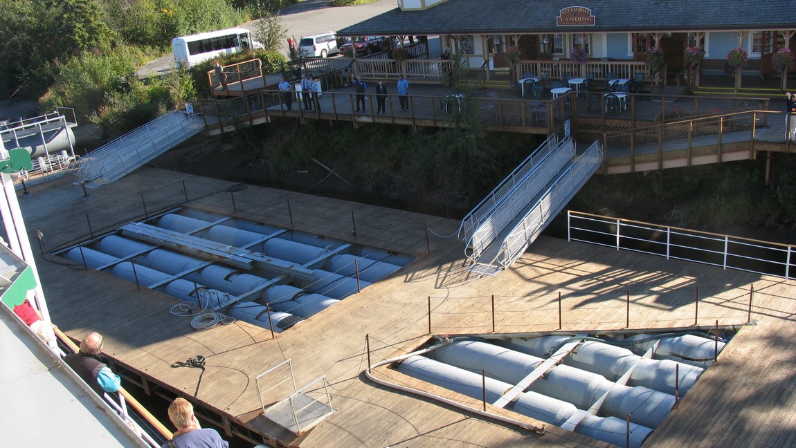 Riverboat Discovery III dock