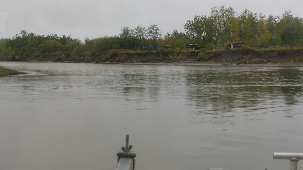 Approaching Akiachak