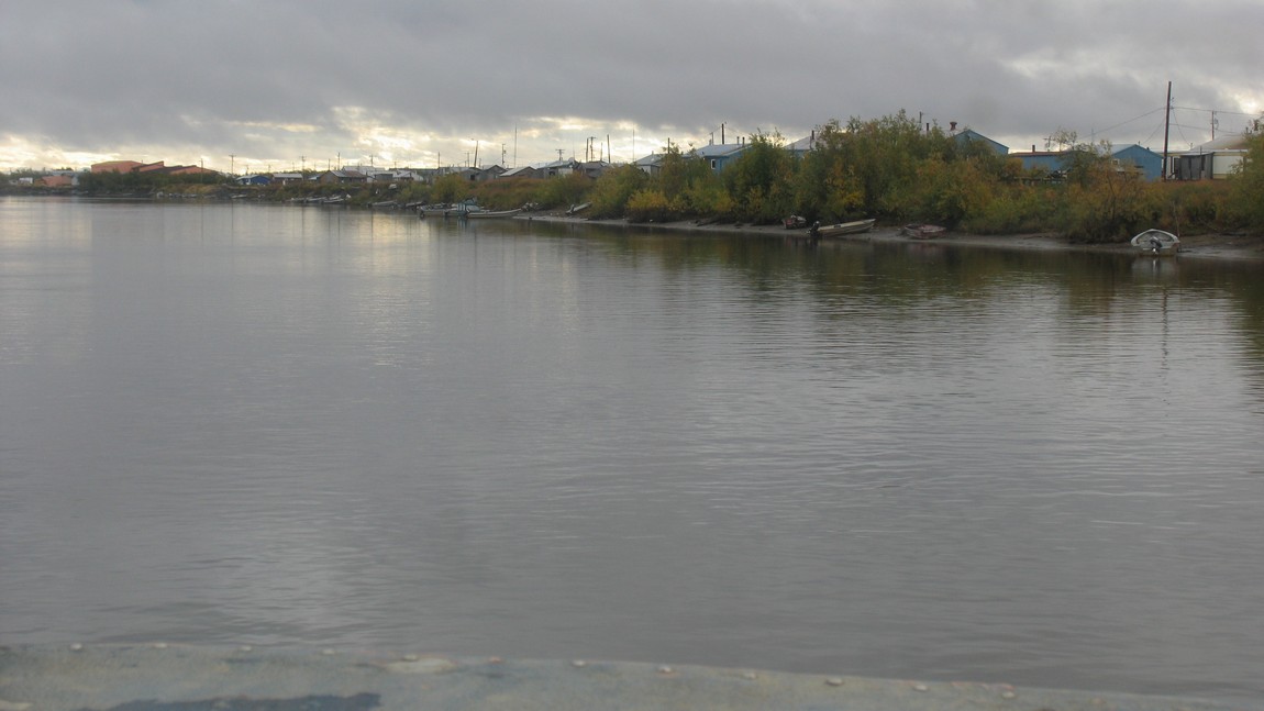 Approaching Kwethluk